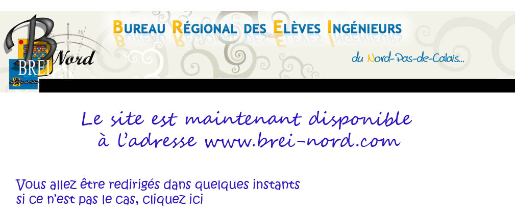 Le site du BREI Nord est desormais disponible a l'adresse www.brei-nord.com